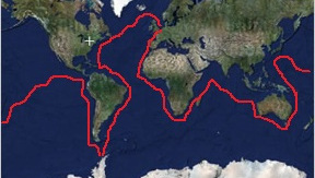 nautical compass and map